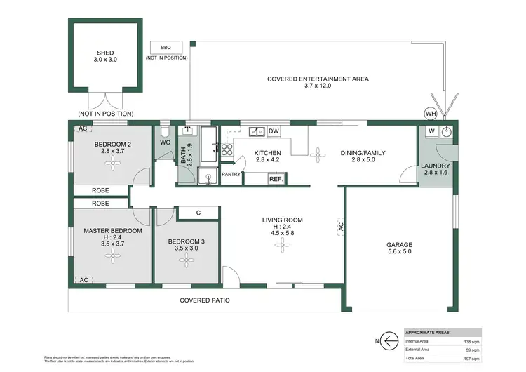 Floorplan of Homely house listing, 1 Melinda Court, Springwood QLD 4127