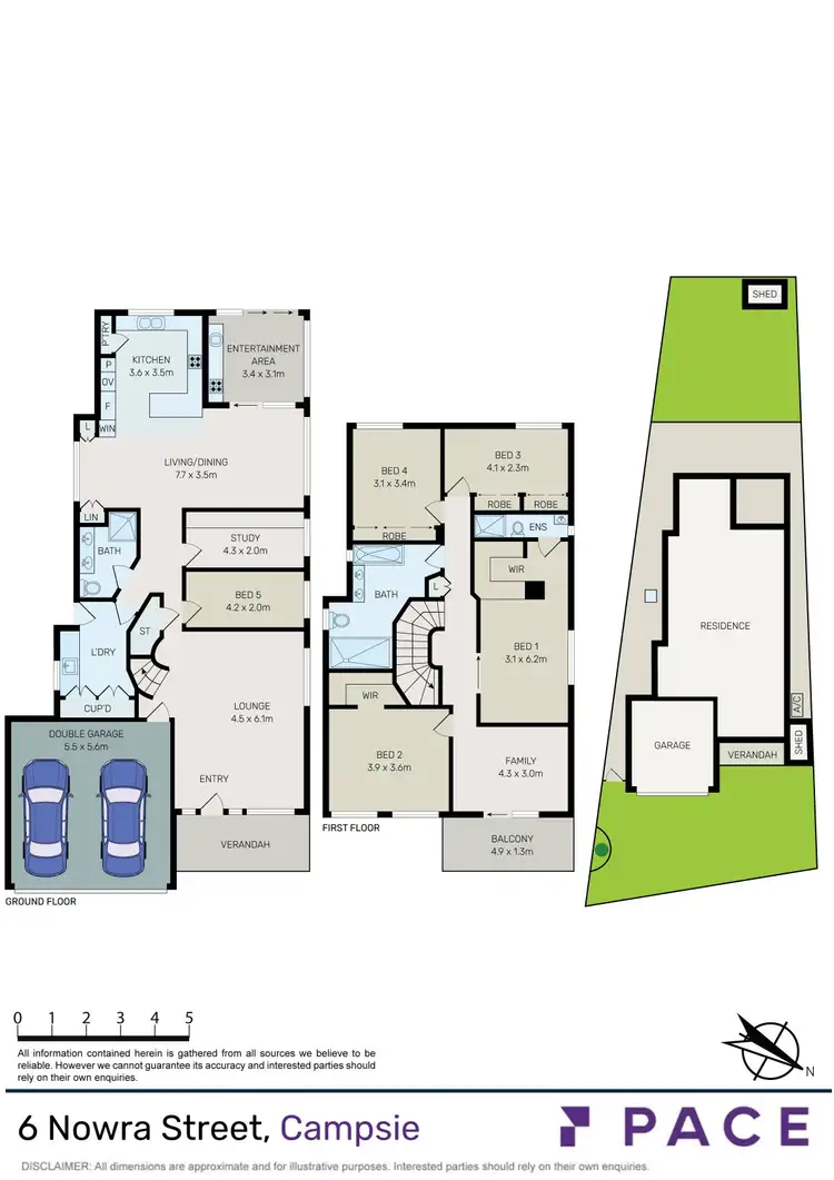Floorplan of Homely house listing, 6 Nowra Street, Campsie NSW 2194