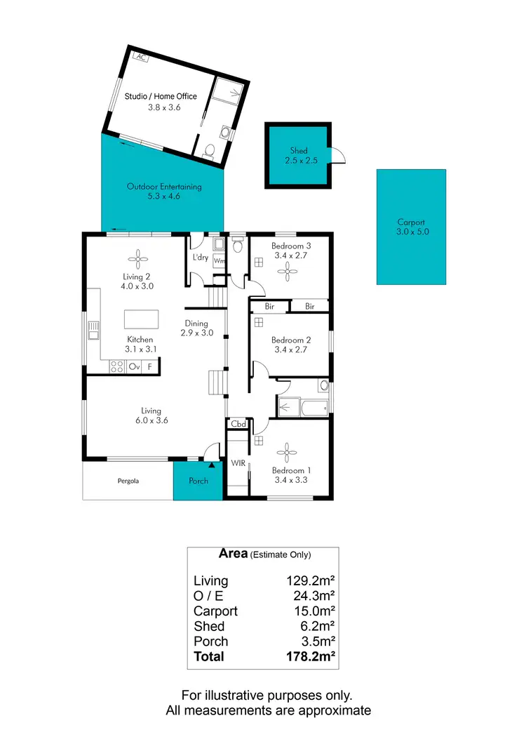 Floorplan of Homely house listing, 66 Gully Road, Seacliff Park SA 5049