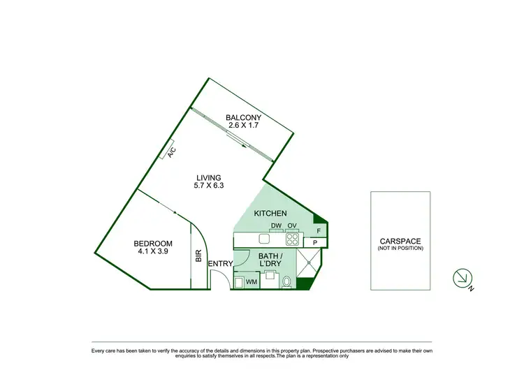 Floorplan of Homely apartment listing, 42/174 Peel Street, Prahran VIC 3181