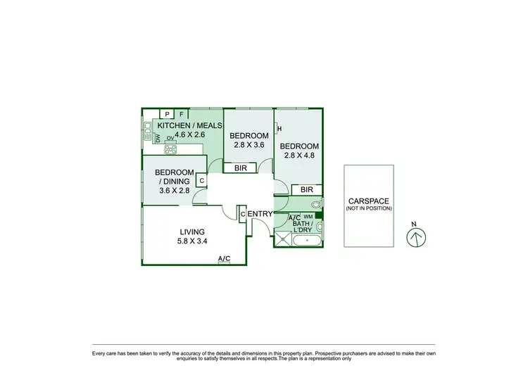 Floorplan of Homely apartment listing, 3/41 Kooyong Road, Armadale VIC 3143