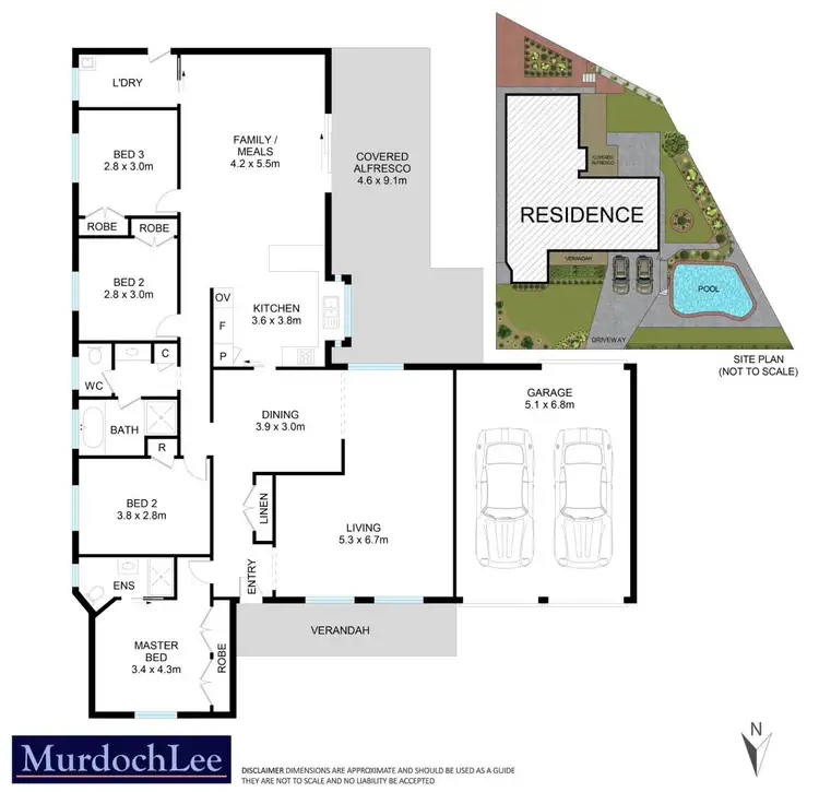 Floorplan of Homely house listing, 4 Gwynellen Place, Cherrybrook NSW 2126