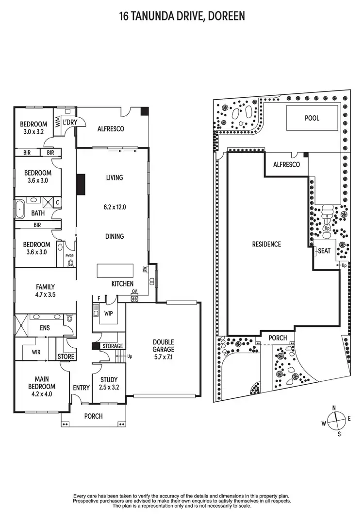 Floorplan of Homely house listing, 16 Tanunda Drive, Doreen VIC 3754