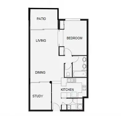 Floorplan of Homely apartment listing, 1117/2-10 Greenslopes Street, Cairns North QLD 4870