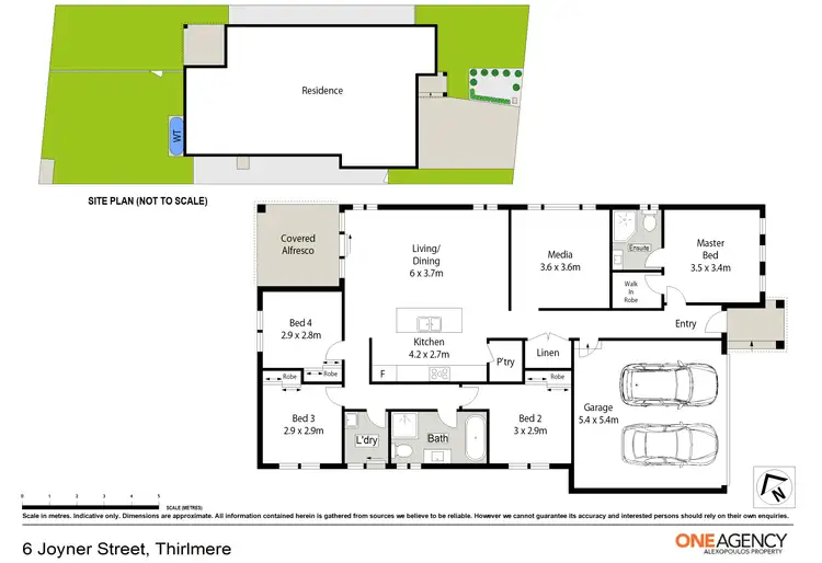Floorplan of Homely house listing, 6 Joyner Street, Thirlmere NSW 2572