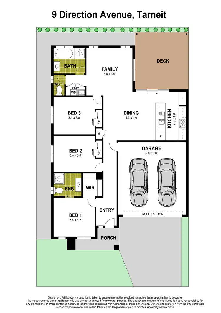 Floorplan of Homely house listing, 9 Direction Drive, Tarneit VIC 3029