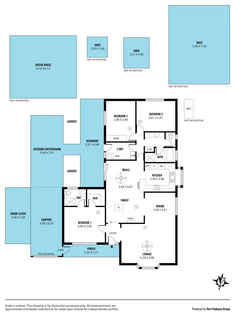 Floorplan of Homely house listing, 12 Wyman Way, Woodcroft SA 5162