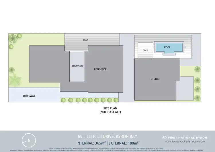 Floorplan of Homely house listing, 69 Lilli Pilli Drive, Byron Bay NSW 2481