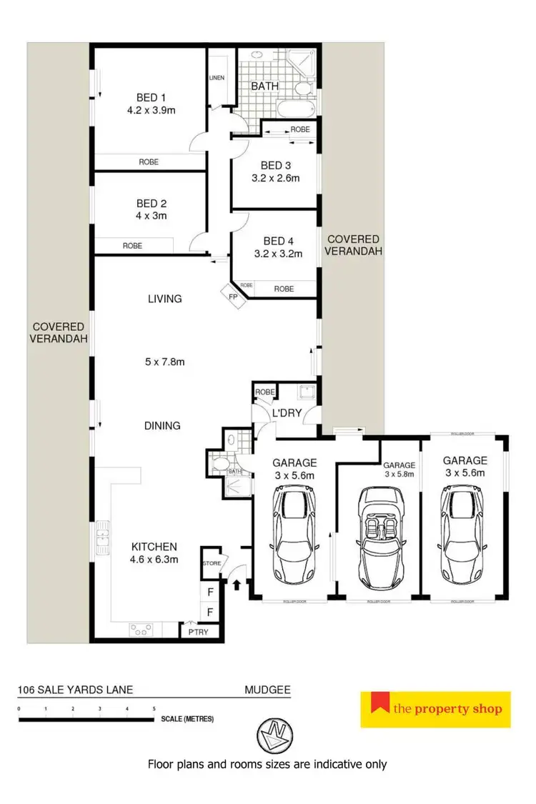 Floorplan of Homely house listing, 106 Saleyards Lane, Mudgee NSW 2850