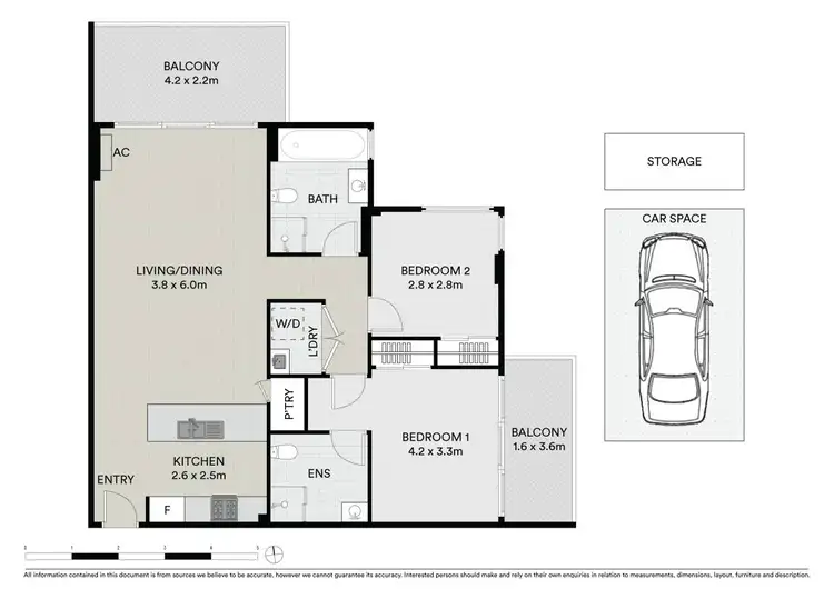Floorplan of Homely unit listing, 12/47 Lydbrook Street, Westmead NSW 2145