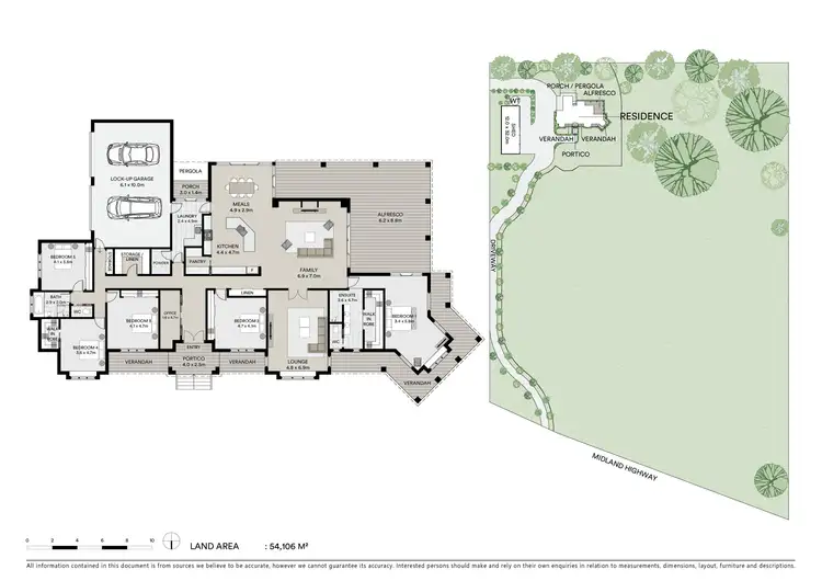 Floorplan of Homely house listing, 7161 Midland Highway, Buninyong VIC 3357