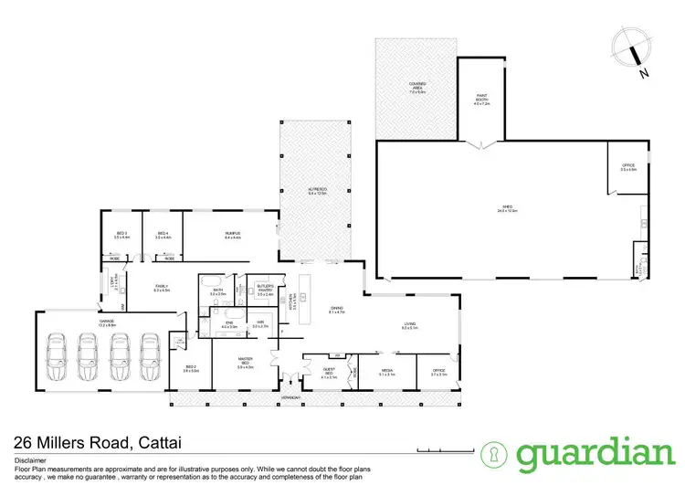 Floorplan of Homely house listing, 26 Millers Road, Cattai NSW 2756
