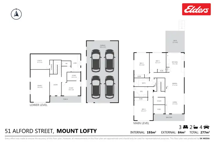 Floorplan of Homely house listing, 51 Alford Street, Mount Lofty QLD 4350