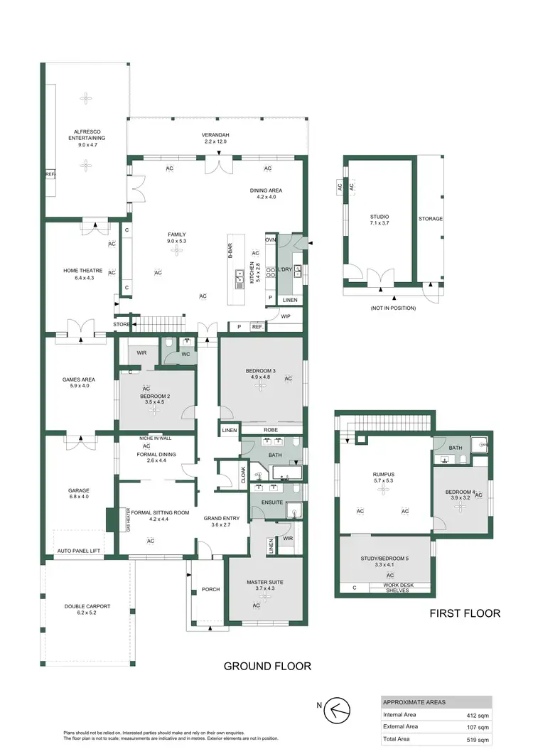 Floorplan of Homely house listing, 22 Primrose Terrace, Rosslyn Park SA 5072