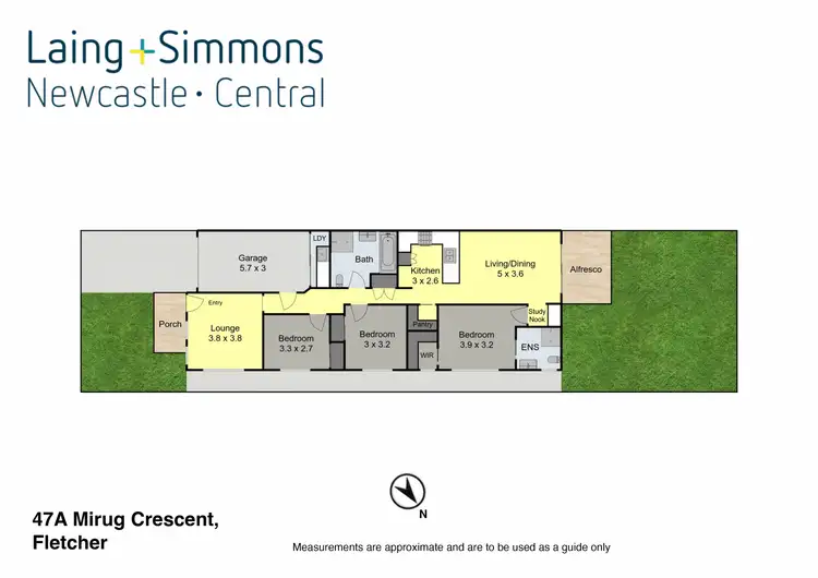 Floorplan of Homely house listing, 47A Mirug Crescent, Fletcher NSW 2287