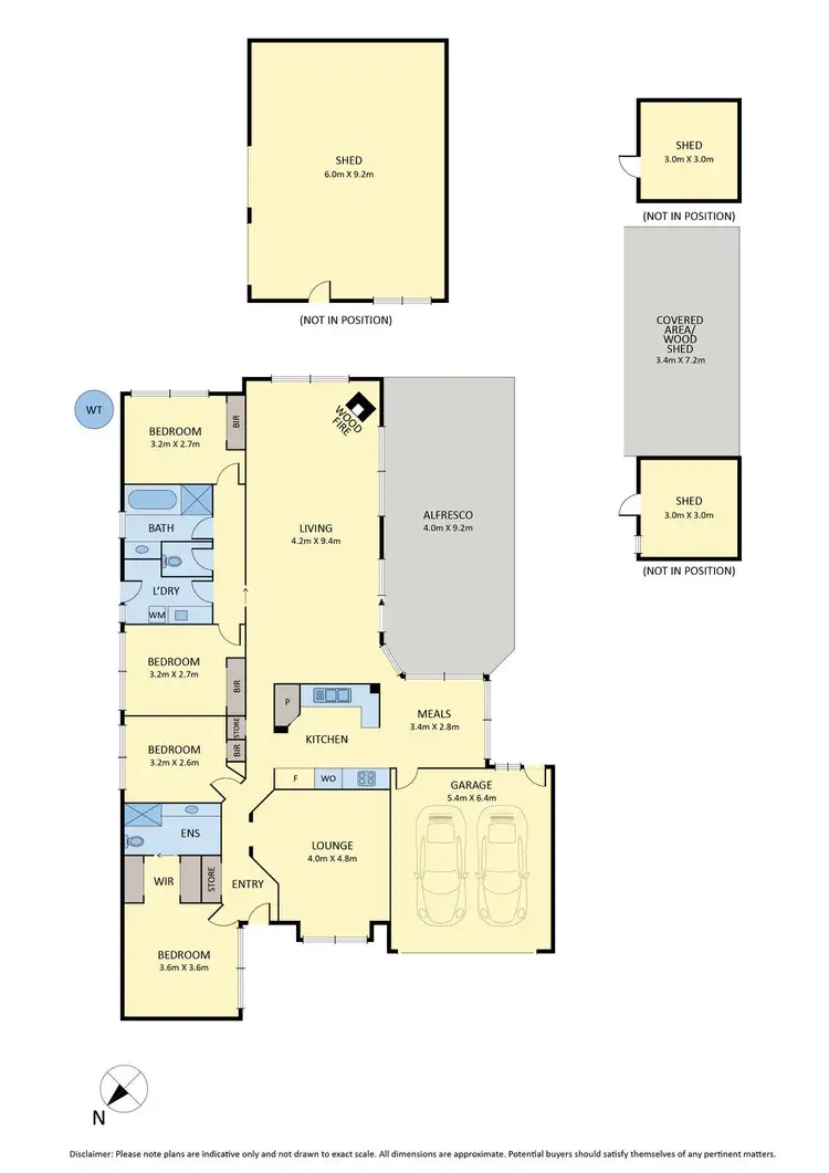 Floorplan of Homely house listing, 5 Northview Court, Riddells Creek VIC 3431