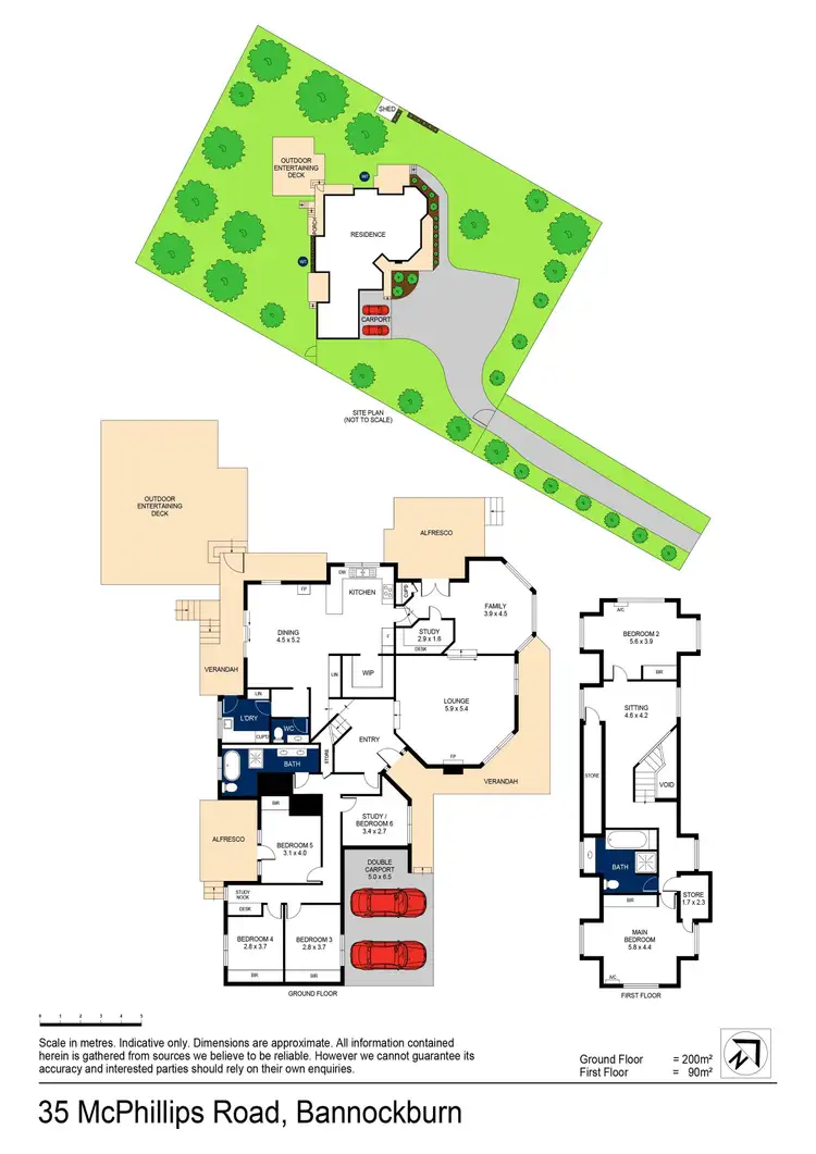 Floorplan of Homely house listing, 35 McPhillips Road, Bannockburn VIC 3331