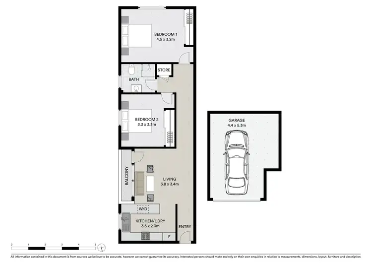 Floorplan of Homely unit listing, 3/10 Allen Street, Harris Park NSW 2150