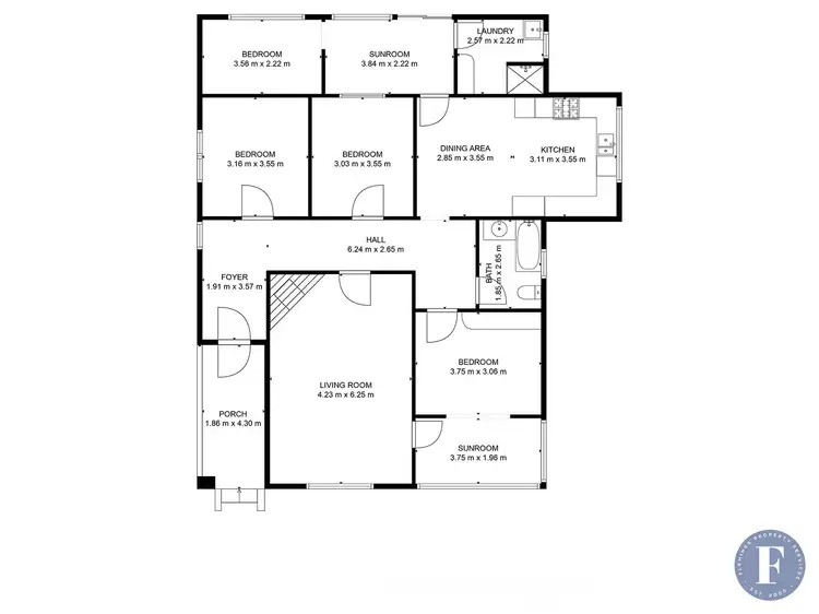 Floorplan of Homely house listing, 22 Bullecourt Street, Cootamundra NSW 2590