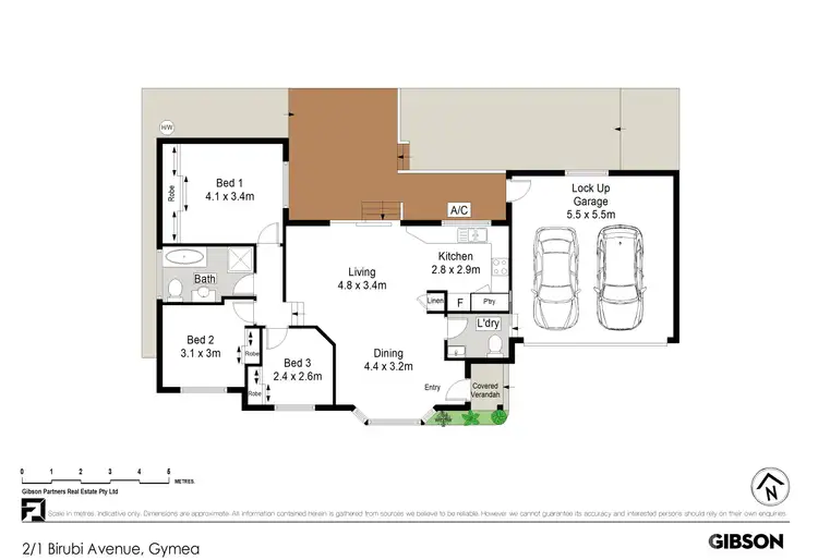 Floorplan of Homely villa listing, 2/1 Birubi Avenue, Gymea NSW 2227