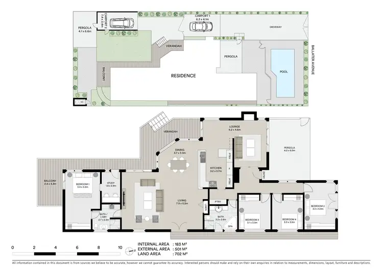 Floorplan of Homely house listing, 13 Ballater Avenue, Newtown VIC 3220