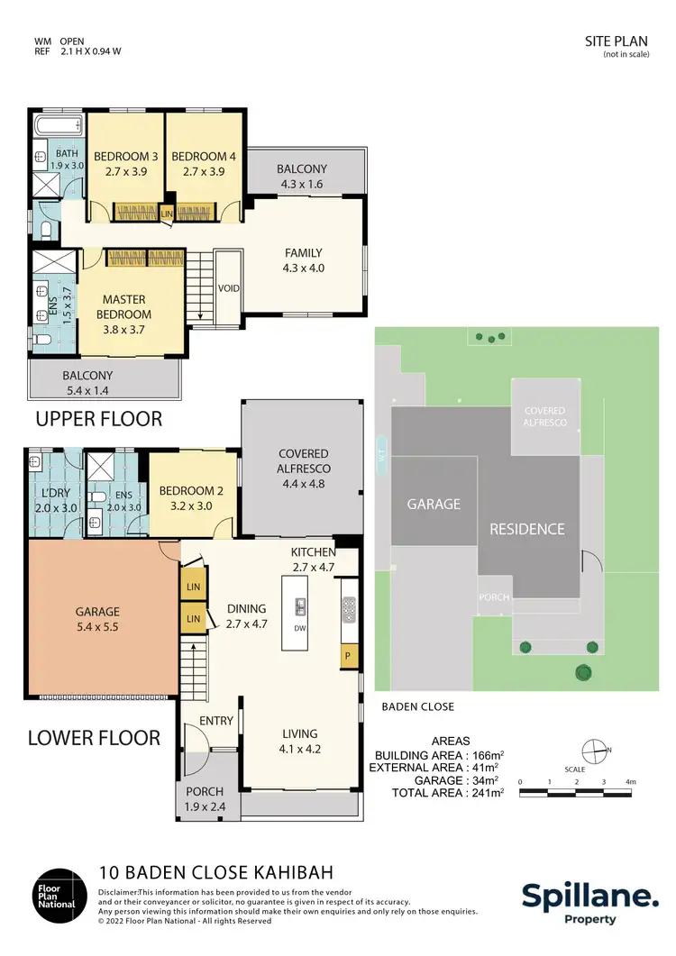 Floorplan of Homely house listing, 10 Baden Close, Kahibah NSW 2290