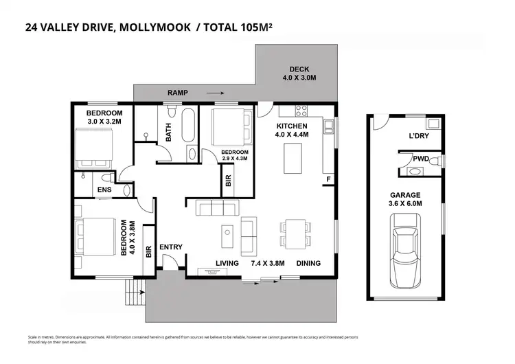 Floorplan of Homely house listing, 24 Valley Drive, Mollymook Beach NSW 2539