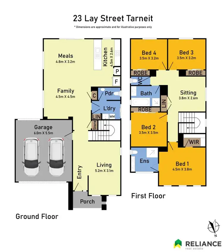 Floorplan of Homely house listing, 23 Lay Street, Tarneit VIC 3029