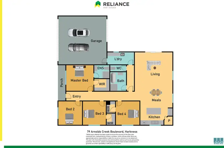 Floorplan of Homely house listing, 79 Arnolds Creek Boulevard, Harkness VIC 3337