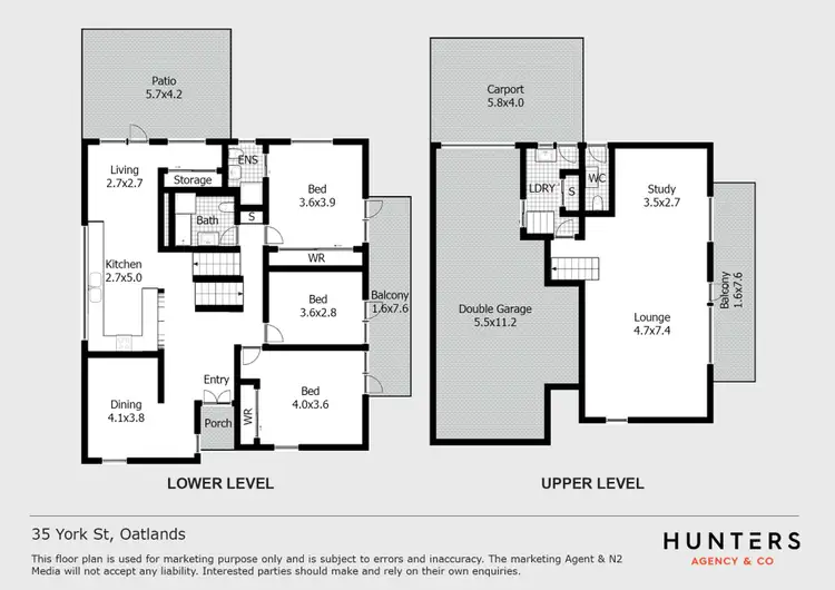 Floorplan of Homely house listing, 35. York Street, Oatlands NSW 2117