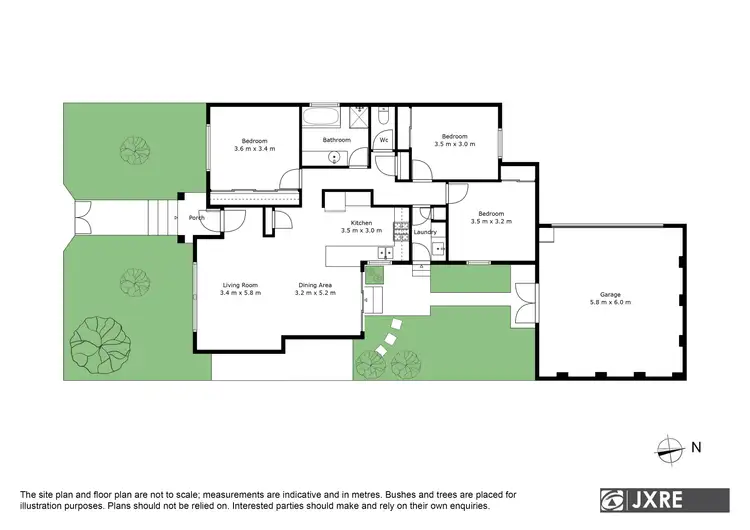 Floorplan of Homely unit listing, 1/1411 Centre Road, Clayton VIC 3168