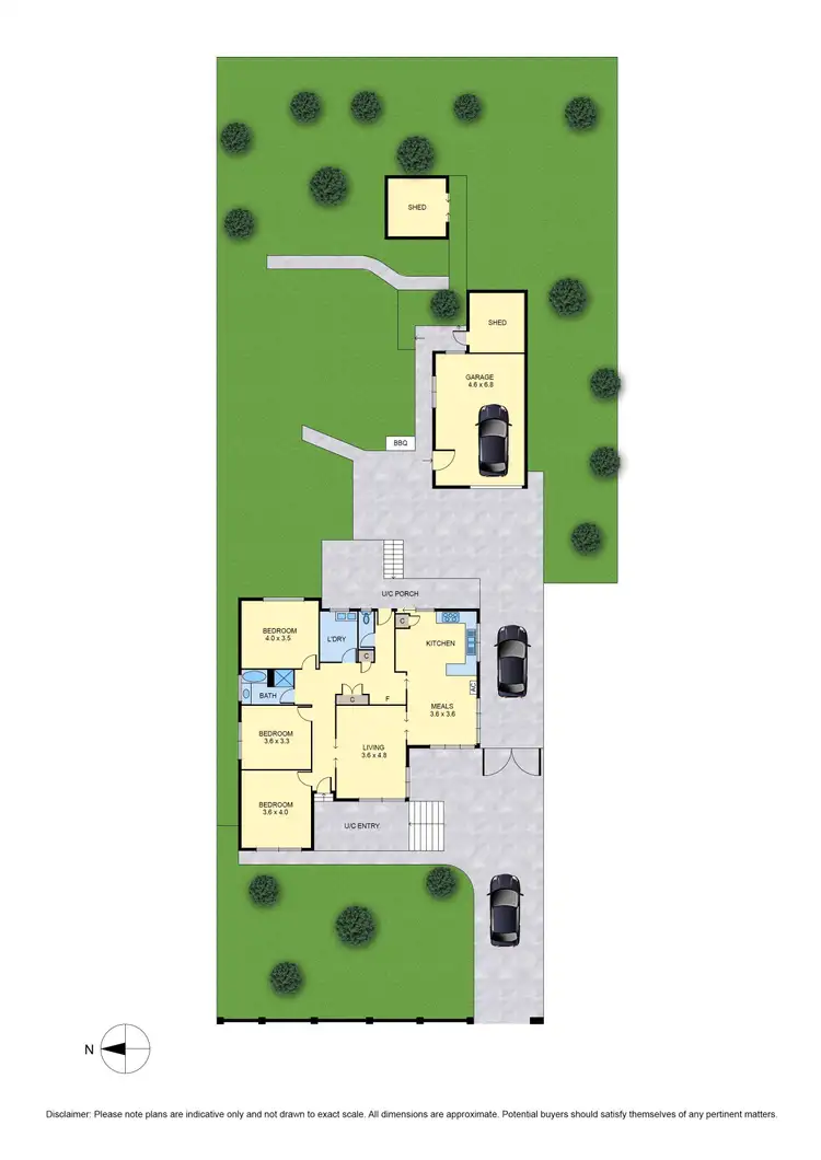 Floorplan of Homely house listing, 24 Massey Avenue, Reservoir VIC 3073