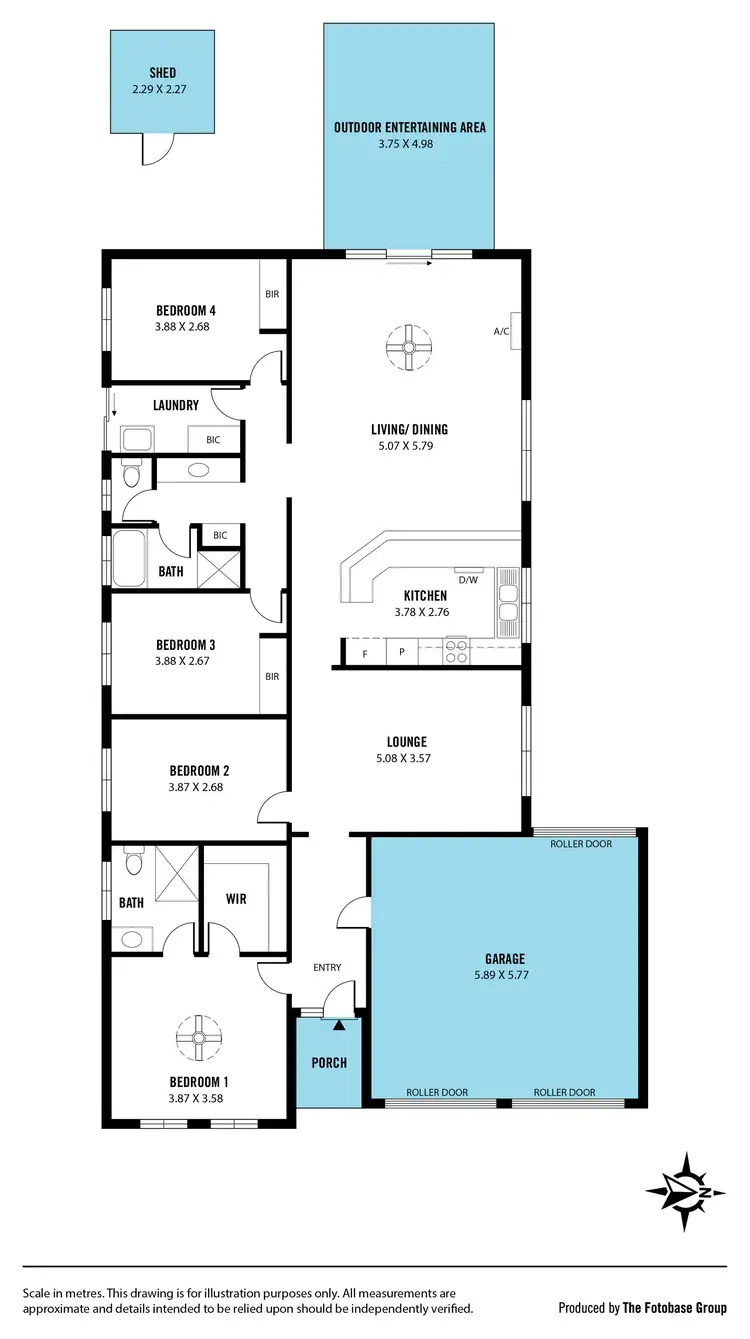 Floorplan of Homely house listing, 42 Barracoota Crescent, Aldinga Beach SA 5173