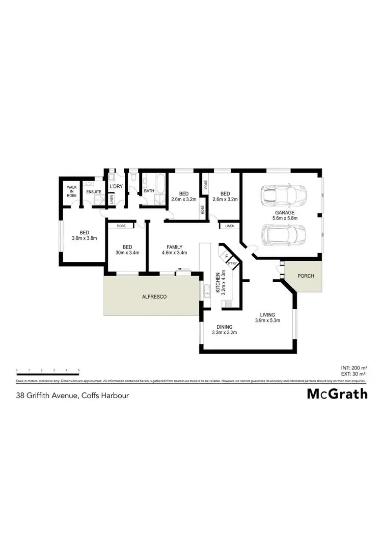 Floorplan of Homely house listing, 38 Griffith Avenue, Coffs Harbour NSW 2450