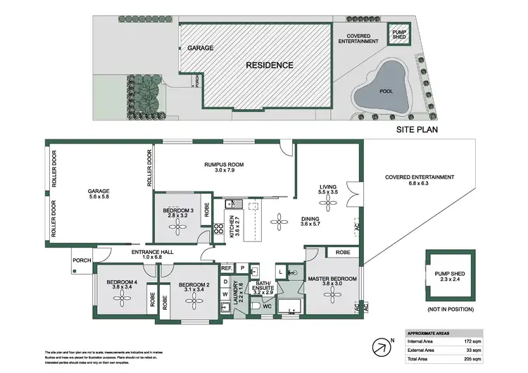 Floorplan of Homely house listing, 56 Gundaroo Circuit, Maryland NSW 2287