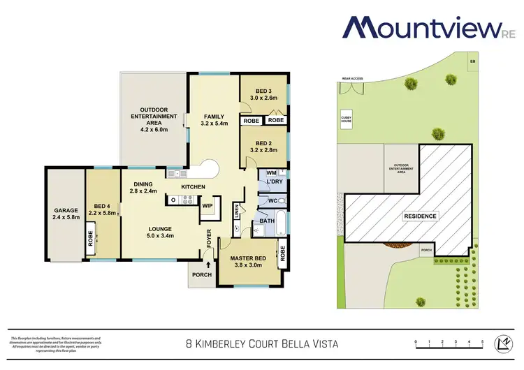 Floorplan of Homely house listing, 8 Kimberley Court, Bella Vista NSW 2153