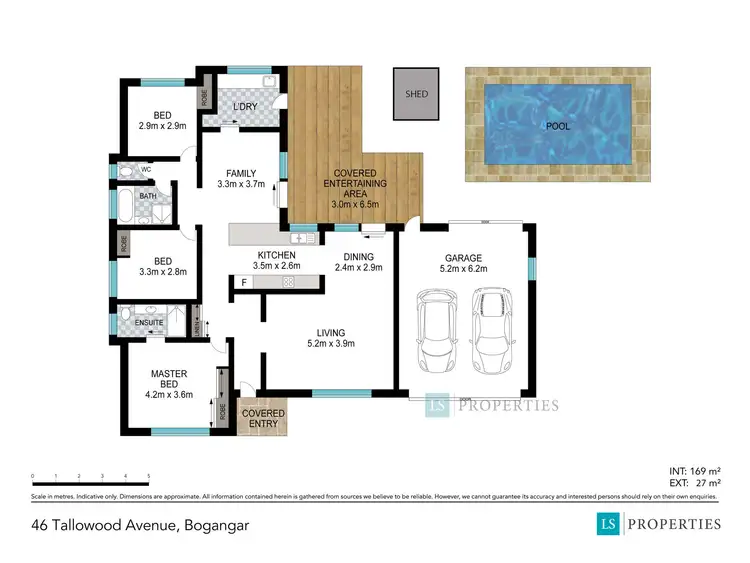 Floorplan of Homely house listing, 46 Tallowood Avenue, Bogangar NSW 2488