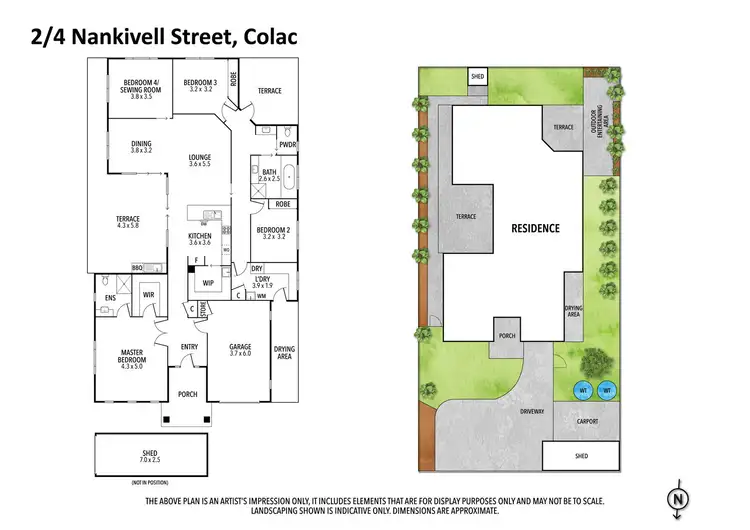 Floorplan of Homely house listing, 2/4 Nankivell Street, Colac VIC 3250