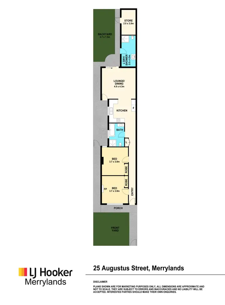 Floorplan of Homely house listing, 25 Augustus Street, Merrylands NSW 2160
