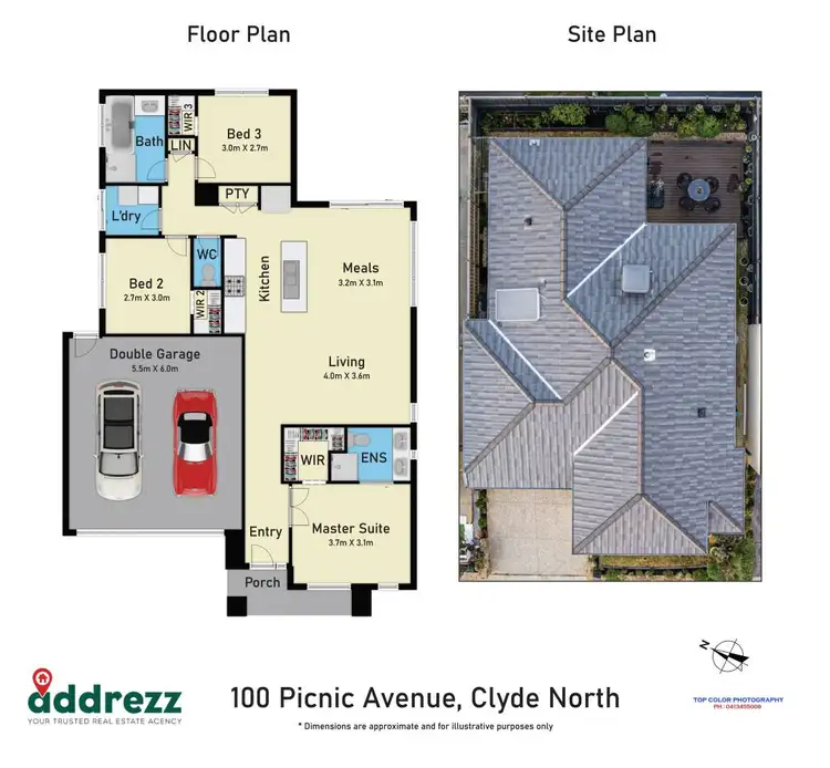 Floorplan of Homely house listing, 100 Picnic Avenue, Clyde North VIC 3978