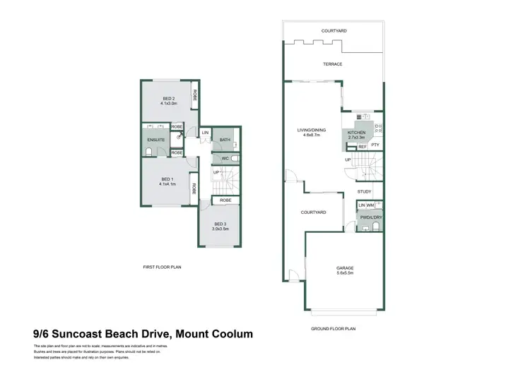 Floorplan of Homely unit listing, 9/6 Suncoast Beach Drive, Mount Coolum QLD 4573