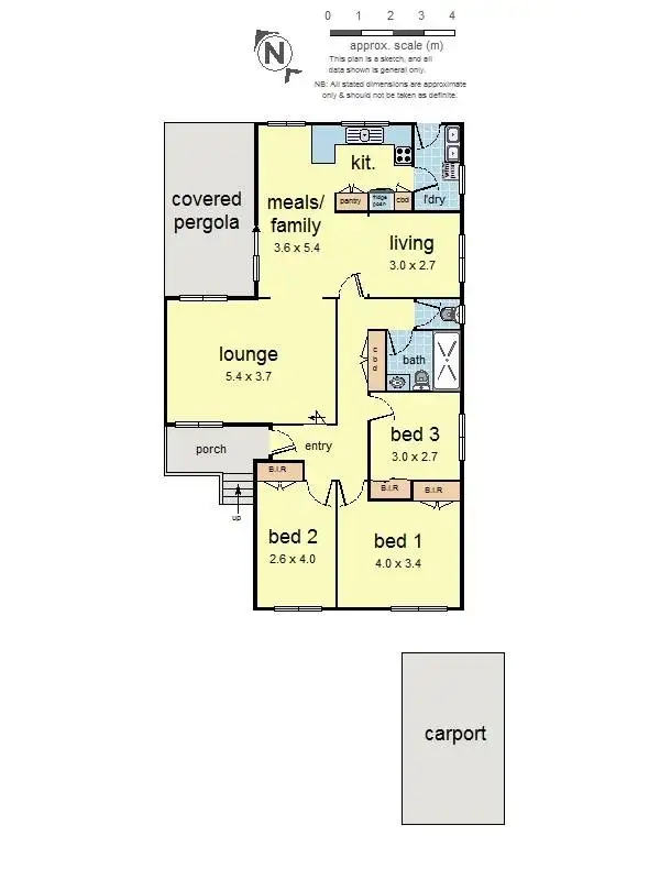 Floorplan of Homely house listing, 11 Arbroath Road, Wantirna South VIC 3152