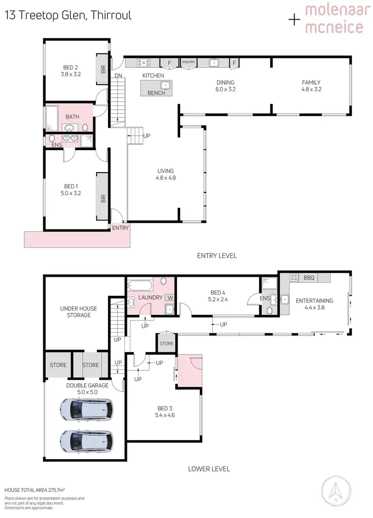 Floorplan of Homely house listing, 13 Treetop Glen, Thirroul NSW 2515