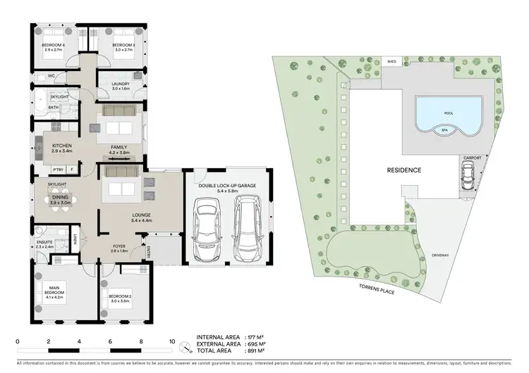 Floorplan of Homely house listing, 4 Torrens Place, Cherrybrook NSW 2126