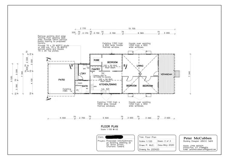 Floorplan of Homely house listing, 52 Anne Street, Charters Towers City QLD 4820