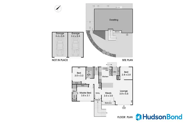 Floorplan of Homely house listing, 1 Anthony Close, Lower Plenty VIC 3093