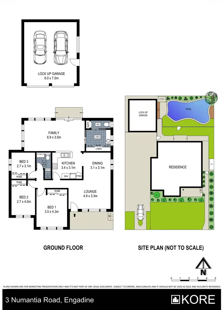 Floorplan of Homely house listing, 3 Numantia Road, Engadine NSW 2233
