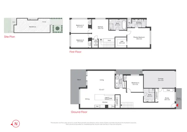Floorplan of Homely townhouse listing, 16A Cathcart Street, Maidstone VIC 3012
