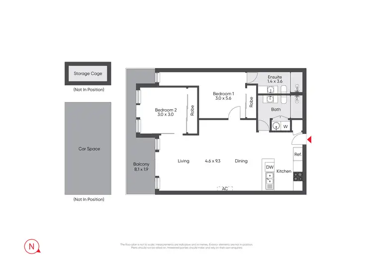 Floorplan of Homely apartment listing, 211/20 Pier Lane, Maribyrnong VIC 3032