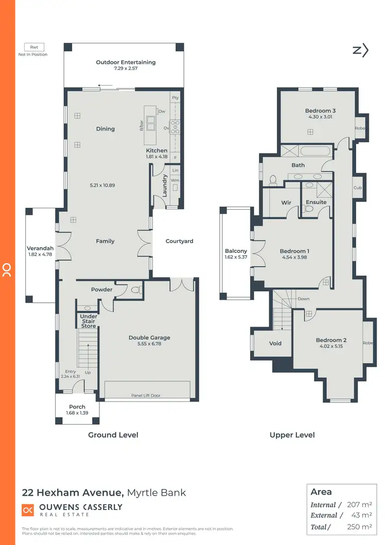 Floorplan of Homely house listing, 22 Hexham Avenue, Myrtle Bank SA 5064